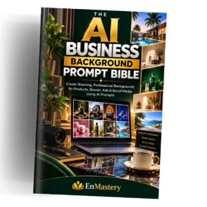 The AI Business Background Prompt Bible: 50 AI Prompts for Professional Branding, Product Photography & Social Media