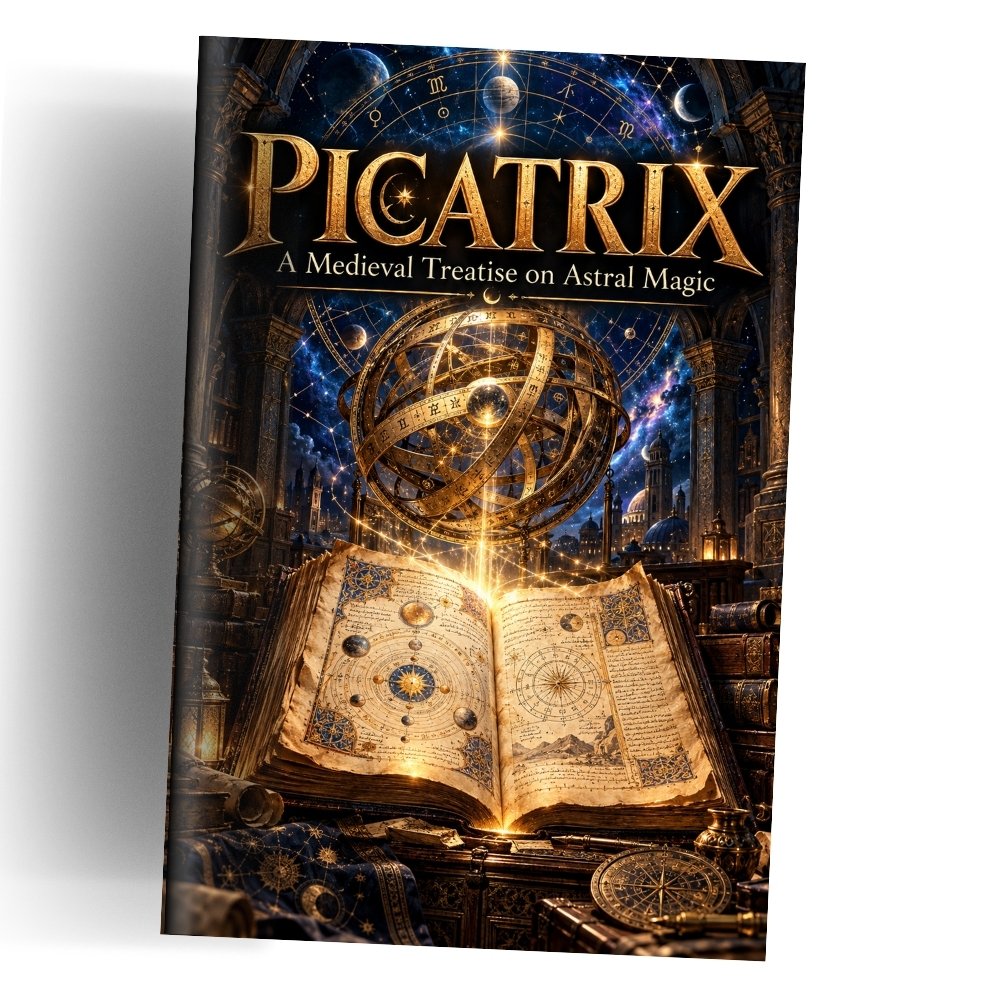 Picatrix: A Medieval Treatise on Astral Magic – Explore Ancient Occult Philosophy, Astrology & Celestial Mysticism